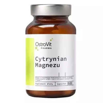 OstroVit Cytrynian Magnezu 60 kapsułek