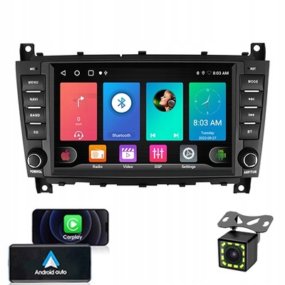 RADIO ANDROID GPS MERCEDES GASOLINA CLK W209 CLC W203  