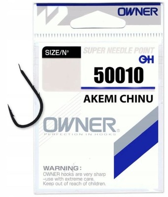 Owner Haczyki 50010 Akemi Chinu 1/0 8szt.
