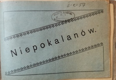 Niepokalanów siedziba "Rycerza Niepokalanej" 1928