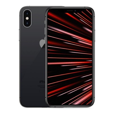 APPLE IPHONE XS 256GB CZARNY | BATERIA 100% | GRATIS