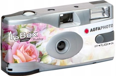 Aparat jednorazowy AgfaPhoto LeBox 400 27zdj flash