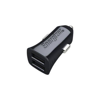 ENERGIZER CLASSIC - ЗАРЯДНОЕ УСТРОЙСТВО АВТОМОБИЛЬНАЯ 2X USB-A 2.4A 12W (CZARNY) фото