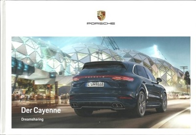 Prospekt Porsche Cayenne 2017 142 strony D 