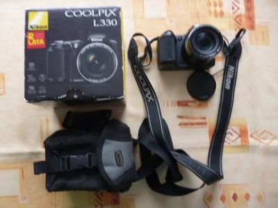 Nikon Coolpix L330 21* zoom w bardzo dobrym stanie