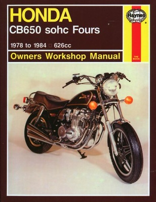 MANUAL DE MANTENIMIENTO HONDA CB 650 78-84  