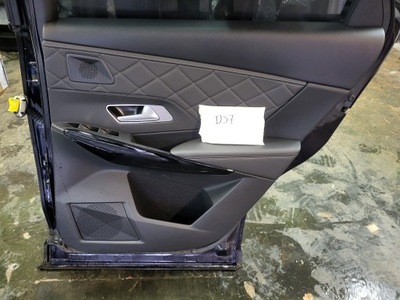 Обшивка обивка дверь правая задняя citroen ds7 фото №1