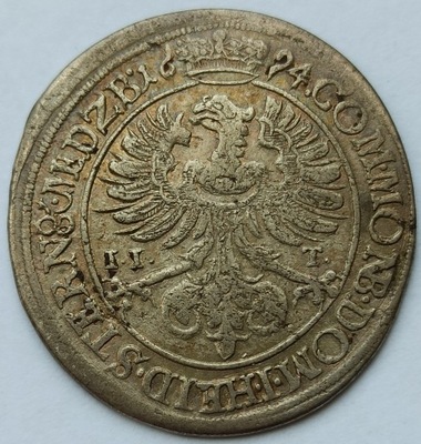 15 Krajcarów 1694 Śląsk Oleśnica