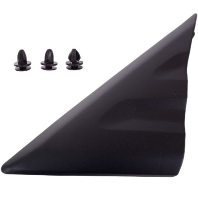 Корпус зеркало треугольник левый do ford transit mk8 2014- + клипсы фото №1