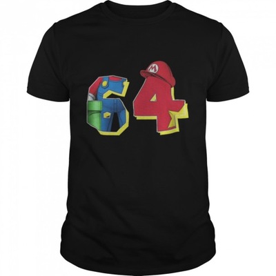 MESKA KOSZULKA Super Mario 64 T-Shirt 33608