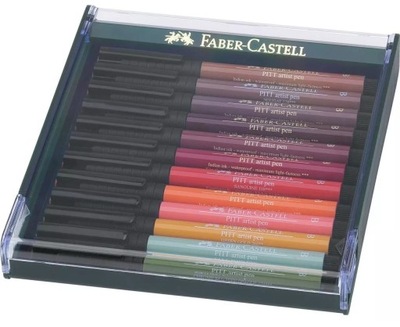 Pisaki Faber Castell PITT ARTIST PEN EARTH 12k