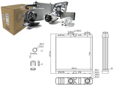 Отопитель renault laguna laguna iii 15d 10071215 фото №1