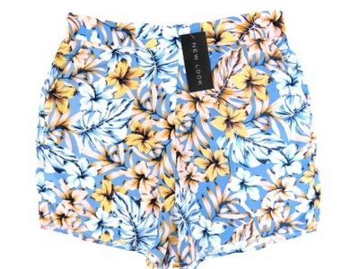 NEW LOOK__SPODENKI PLAZOWE CIENKIE PRINT__40 L