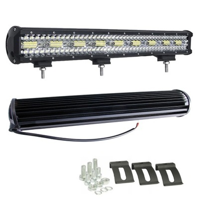 VIGA PANEL FARO EN FUNCIONAMIENTO DIODO LUMINOSO DIODO LUMINOSO LED X180 540W 12V 24V 65CM DIODO LUMINOSO DIODO LUMINOSO LED BAR OFF-ROAD  