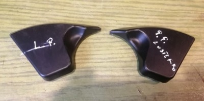 Заглушка дзеркало внутрішня трикутник захист права ліва honda jazz iii 2008- фото №1