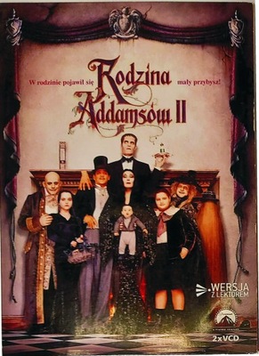 Film Rodzina Addamsów II DVD (booklet) płyta DVD