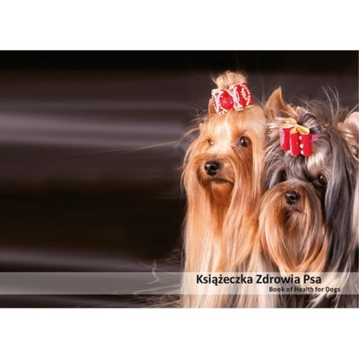 Książeczka zdrowia YORKSHIRE TERRIER Yorki DZ