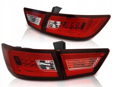 Лампы светодиодный renault clio iv 13-18r led bar red фото №1