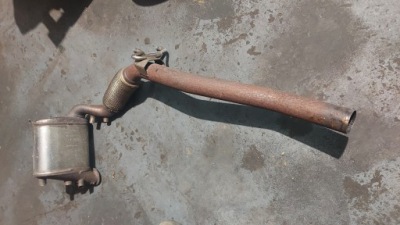 Фильтр частиц твердых dpf fap катализатор vw passat b6 3c0131765c 3c 3c0 фото №1