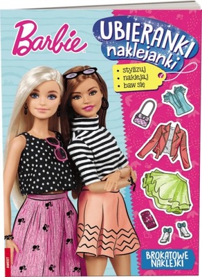 Ubieranki naklejanki Barbie