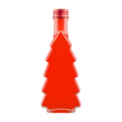 Butelka świąteczna CHOINKA 250ML na likier nalewki