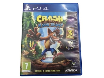 GRA CRASH BANDICOOT N.SANE TRILOGY PS4 PLAYSTATION 4