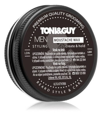 TONI & GUY moustache wax 20g wosk do wąsów