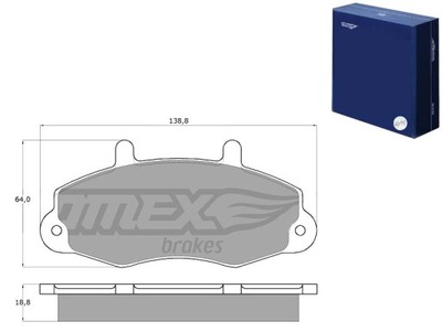 TRINKELĖS STABDŽIŲ FORD TRANSIT 14 91-98 TOMEX BRAKES 