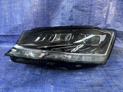 Skoda fabia 3 iii lift левая лампа full led фото №1