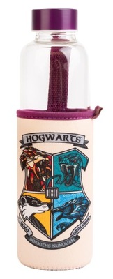 Harry Potter - szklana butelka na wodę 500 ml