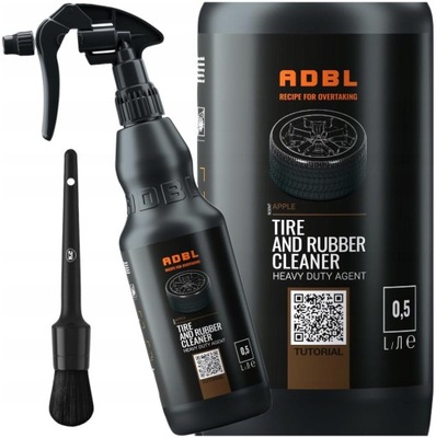 ADBL TIRE AND RUBBER CLEANER ZESTAW DO OPON