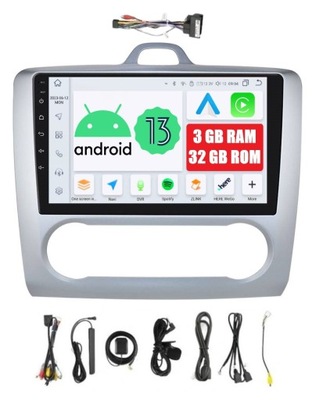NAWIGACJA RADIO 2DIN ANDROID FORD FOCUS MK2 2 II 3/32 GB DSP CARPLAY LTE