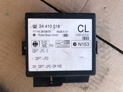 Модуль комфорту opel zafira a 24410018 фото №1