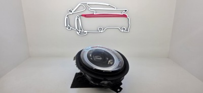 Mini f54 f55 f56 f57 рестайлінг  5a07db7 full led адаптивний фара правий європа фото №1