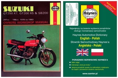 SUZUKI GT250 GT200 SB200 (1978-1983) MANUAL REPARACIÓN HAYNES +GRATIS 24H  