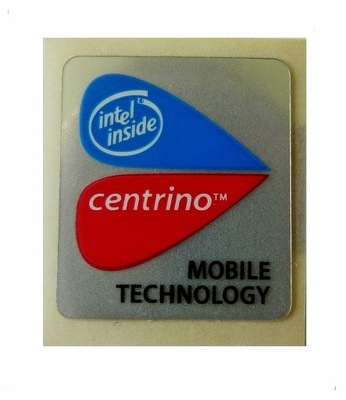 Nak. Intel Centrino Mobile Technology 17x19mm 031