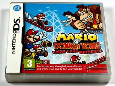 Mario Vs Donkey Kong Mini-Land Maychem Nintendo DS