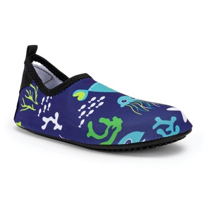 Buty do wody dla dzieci plażowe AQUASTIC 34-35