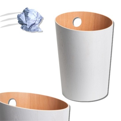 Kosz na śmieci KAZAI. 9,2 l biały