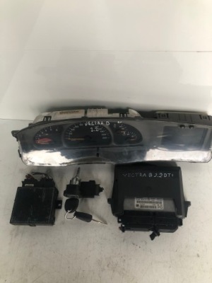 Блок управления набор стартовый opel vectra b 2.2 dti 0281010271 фото №1