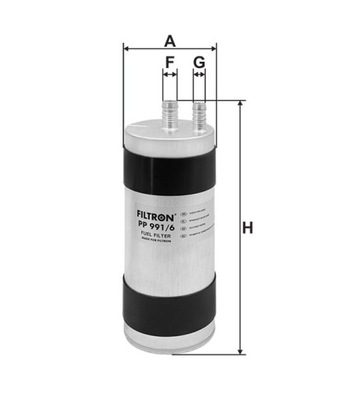 FILTRON PP 991/6 FILTRO COMBUSTIBLES  