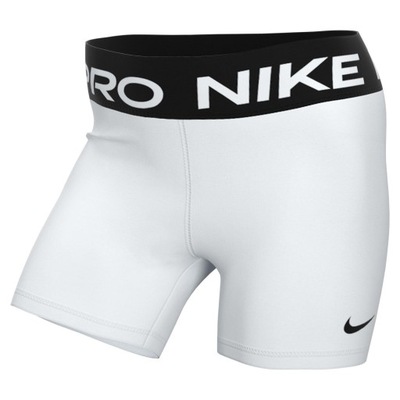 Nike Womens Pro Pants, White/Black/Black, XS EU