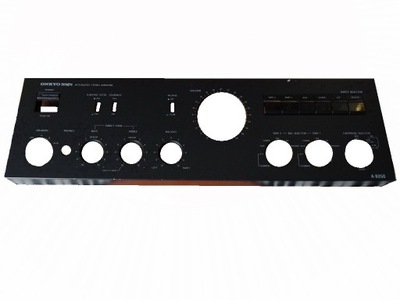 Onkyo A-8250 front panel . 0221