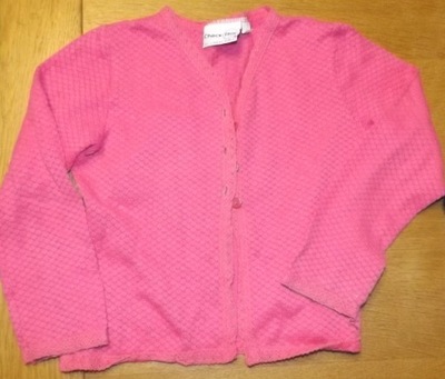 Lindex Sweter dziewczęcy różowy dla 8-9 latki