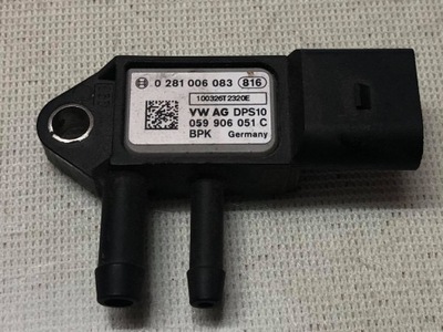 SENSOR DE PRESIÓN GASES DE ESCAPE SKODA VW AUDI SEAT 2.0TDI  