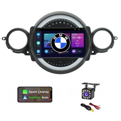 RADIO 2DIN ANDROID12 BMW MINI 2GB 32GB 07-14 GPS  