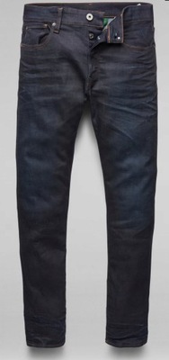 Spodnie męskie jeansy granatowe G-STAR RAW 26/30