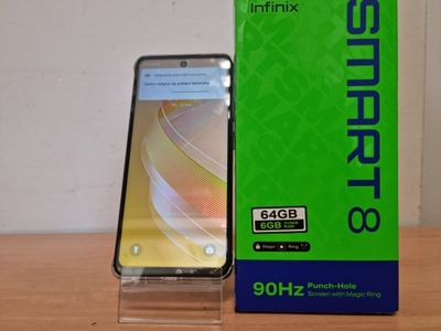 Smartfon Infinix SMART 8 3 GB / 64 GB 4G (LTE) czarny