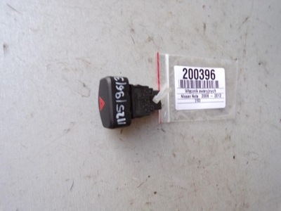 Вимикач аварійних nissan note e11 фото №1