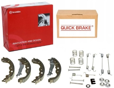 Тормозные колодки+ пружины dacia dokker duster lodgy logan фото №1